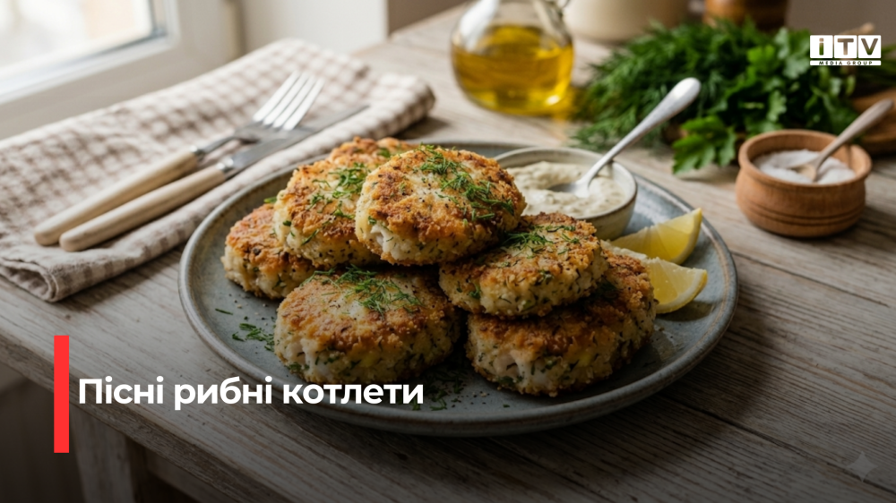 Смачна та корисна насолода: Пісні рибні котлети з хека - легкий вибір для здорового харчування