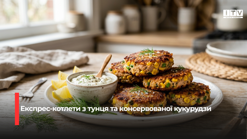 Швидкі та апетитні котлети з консервованого тунця та кукурудзи: покроковий рецепт за 15 хвилин